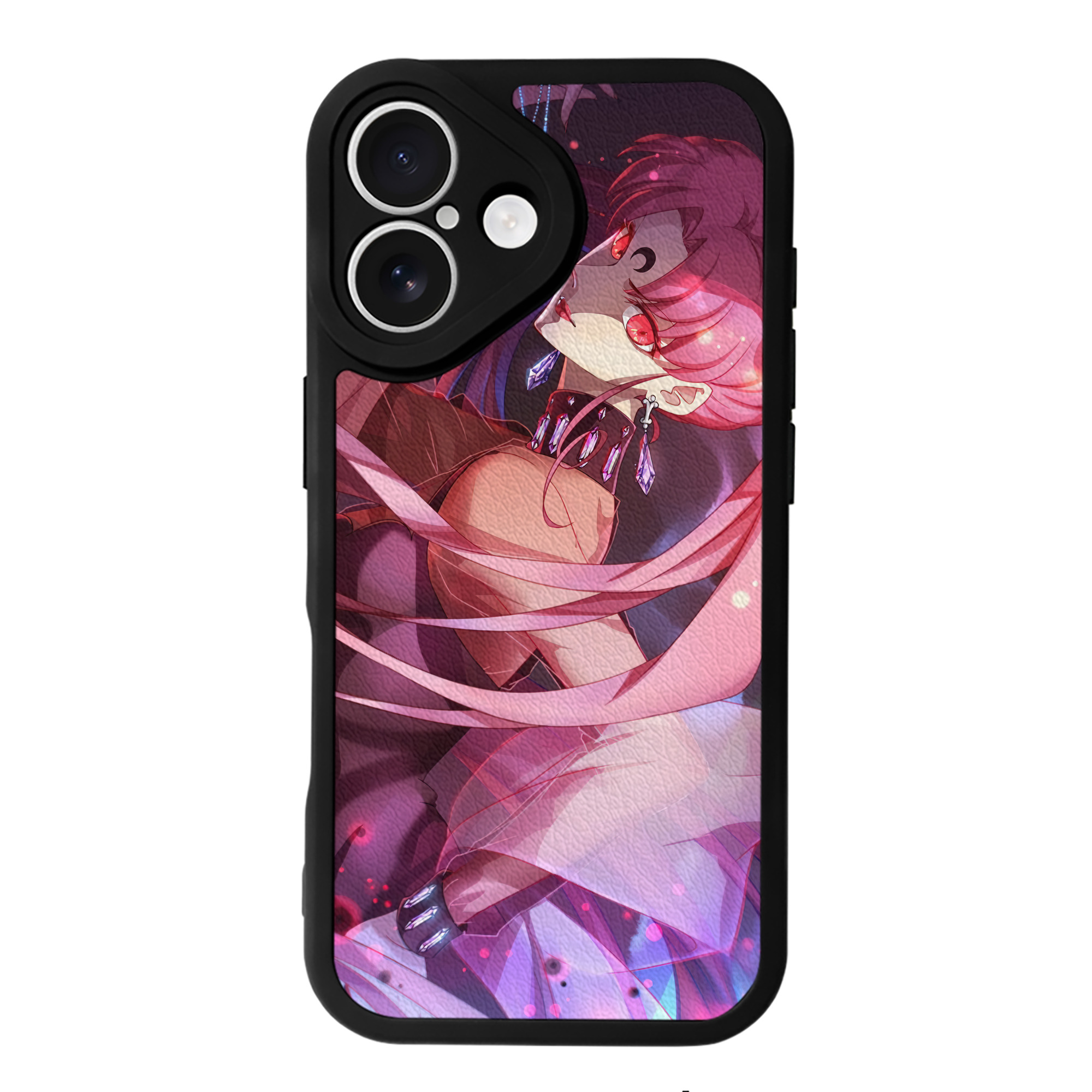 （画像用） 美少女戦士セーラームーン Sailor Moon 【iPhone 16シリーズ対応】シリコンスマホケース（レザー調） 材質：シリコン